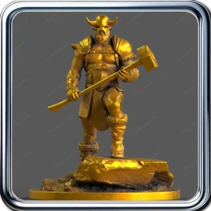 مدل سه بُعدی Barbarian