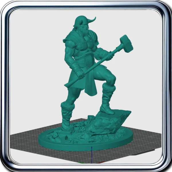 مدل سه بُعدی Barbarian