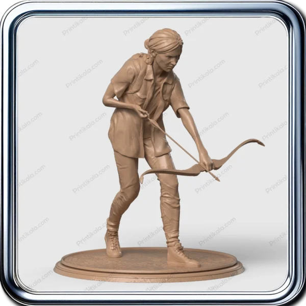 مدل سه بُعدی Ellie - Statue