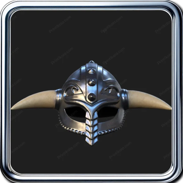 مدل سه بُعدی Viking Helmet 02