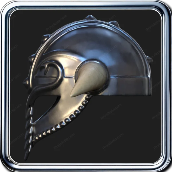 مدل سه بُعدی Viking Helmet 02