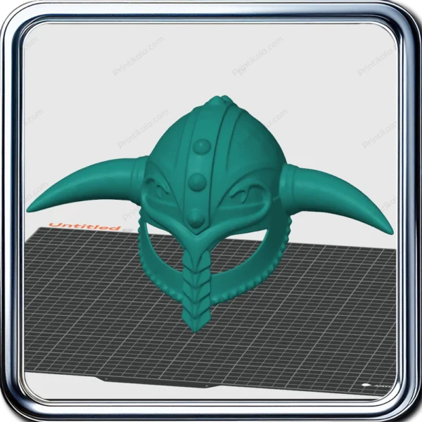 مدل سه بُعدی Viking Helmet 02