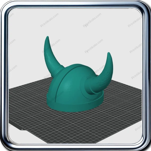 مدل سه بُعدی Viking Helmet 01