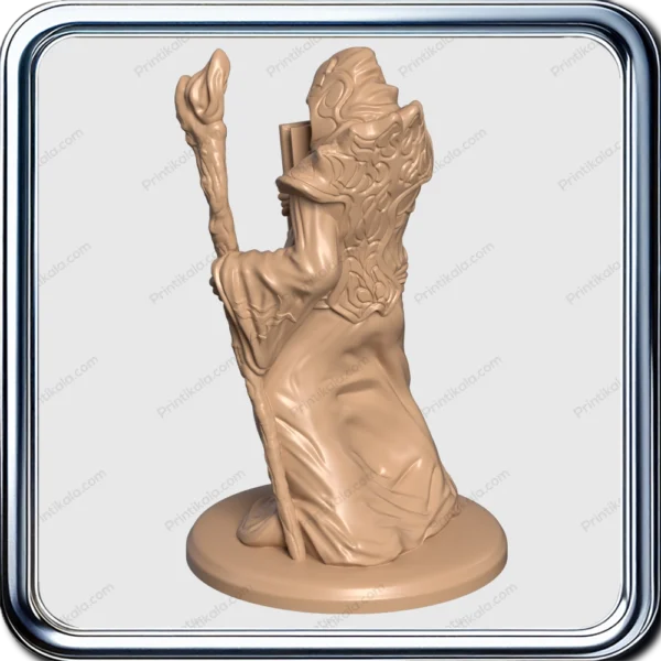 مدل سه‌بعدی جادوگر Arcane Wizard
