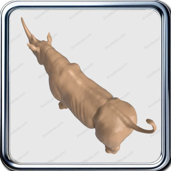 مدل سه‌بعدی کرگدن Rhino