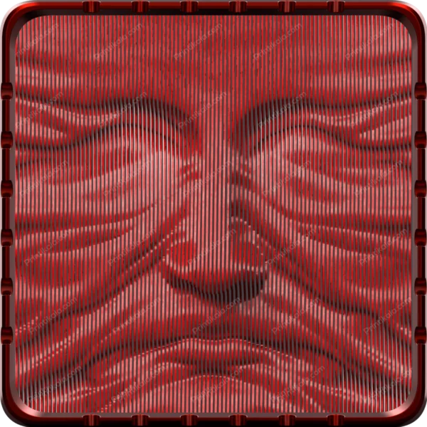 مدل سه‌بعدی – Contour Visage