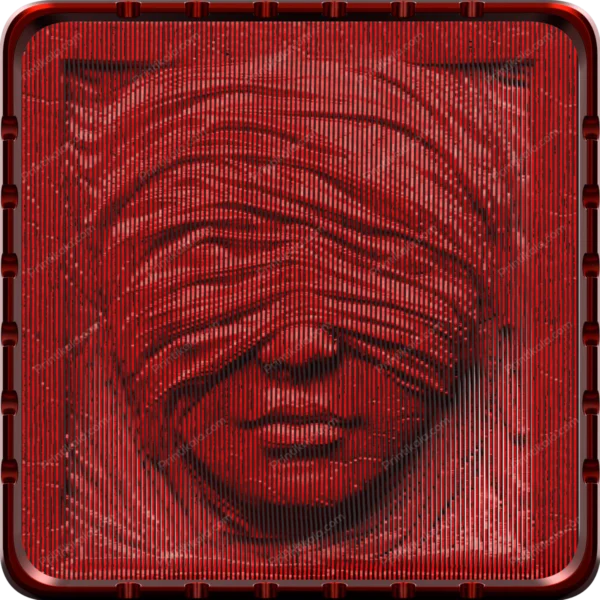 مدل سه‌بعدی – Fractal Face